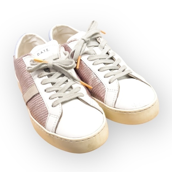 D.A.T.E. Italian leather sneakers - Picture 4 of 9